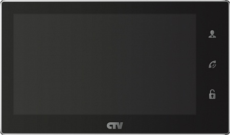CTV M3701 B Монитор цветного видеодомофона, 7&amp;quot; (touch screen)